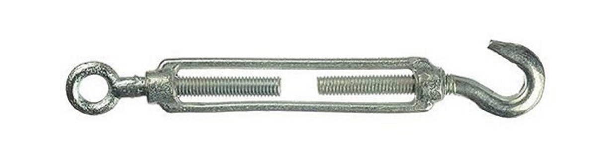 Талреп DIN 1480 крюк-кольцо оцинкованный REXANT 09-5640 M10 ( уп. 10 штук )