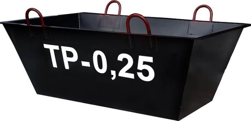 Тара для бетона и раствора Специалист ТР-0,25 998.025.00.000