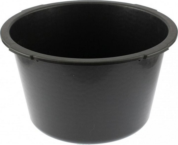 Таз строительный круглый черный СИБРТЕХ 30 л 81455