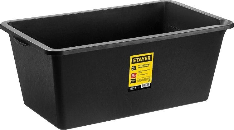 Таз строительный STAYER 60 л прямоугольный 06099-60_z01
