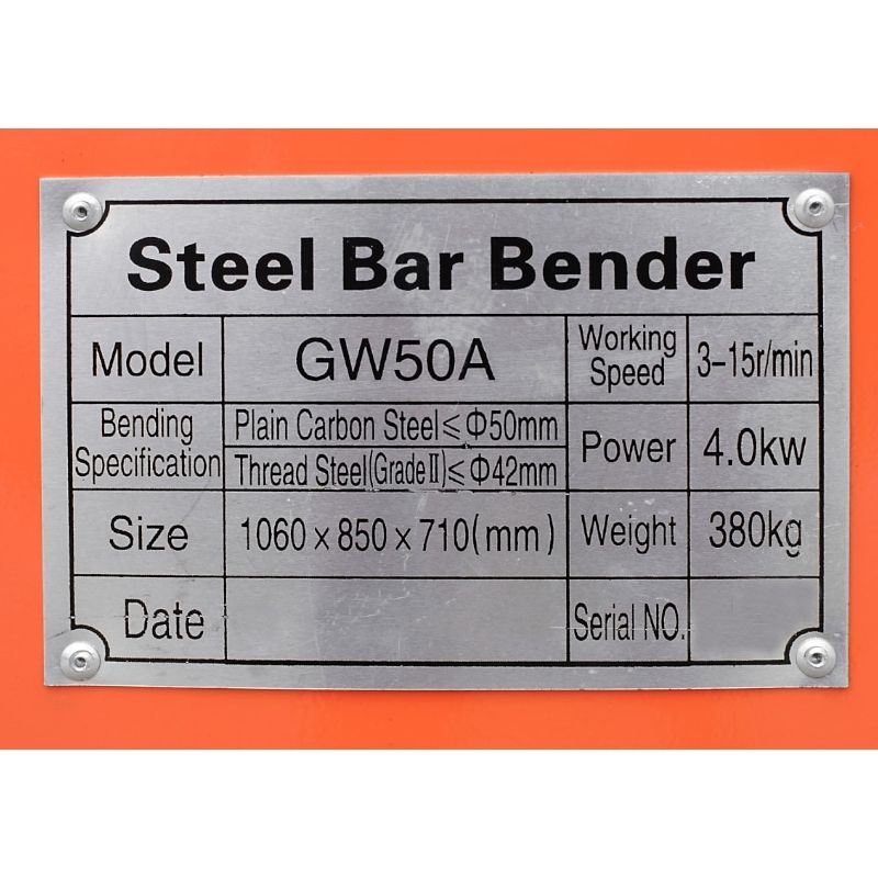 Станок для гибки арматуры TeaM GW-50А - изображение 22