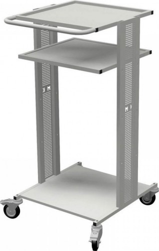 Тележка диагностическая открытая FERRUM 06.201-7046 серый металик, 600х500х1010 мм 06.201-