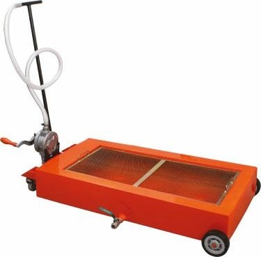 Тележка для сбора масла GROZ TD/68P с ручным роторным насосом, GR45803 GR45803