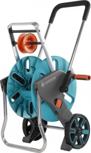 Тележка для шланга GARDENA CleverRoll M Easy с комплектом для полива металлическая 18547-20.000.00 18547-20.000.00