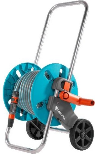 Тележка для шланга GARDENA AquaRoll S с комплектом для полива 18502-50.000.00 18502-50.000.00