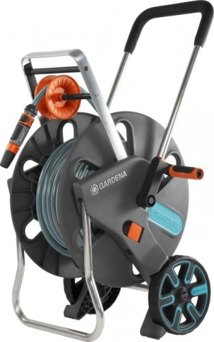Тележка для шланга GARDENA CleverRoll L Easy с комплектом для полива 18522-26.000.00 18522-26.000.00