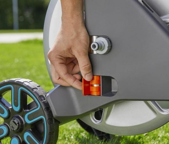 Тележка для шланга GARDENA CleverRoll M с комплектом для полива металлическая 18542-20.000.00 18542-20.000.00 - изображение 3