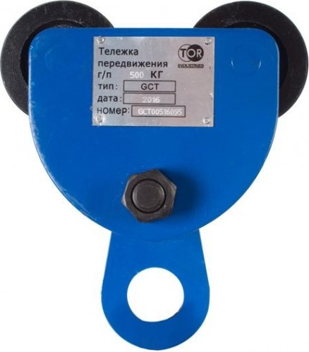 Тележка для тали TOR Тип А (GCT) 0.5 т без механизма передвижения 10305 10305 - изображение 2