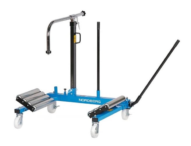 Тележка для транспортировки грузовых колес NORDBERG N39010 г/п 1,5 т