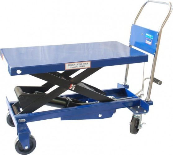 Тележка гидравлическая AE&T TJ-75 платформенная 750 кг