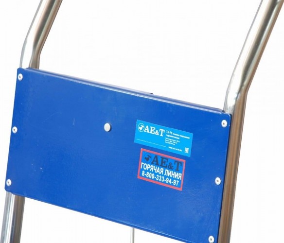 Тележка гидравлическая AE&T TJ-75 платформенная 750 кг - изображение 2