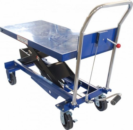 Тележка гидравлическая AE&T TJ-75 платформенная 750 кг - изображение 4
