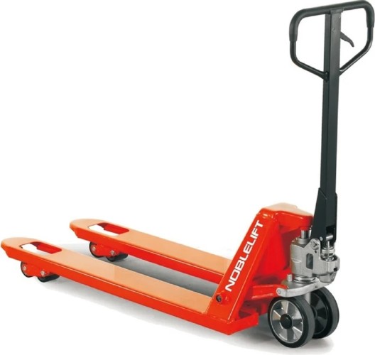 Тележка гидравлическая NOBLELIFT АС25В (нейлоновые колеса, 2,5 т, 1150 мм х 540 мм) - изображение 2
