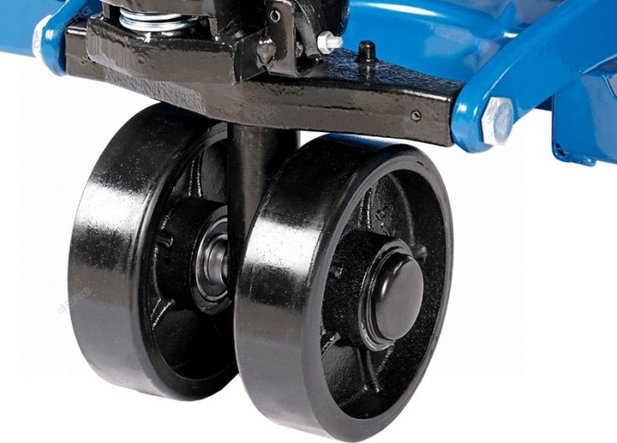 Тележка гидравлическая NORDBERG N3905-20 складская 2 т, с ПУ колесами - изображение 2