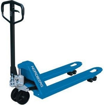 Тележка гидравлическая NORDBERG N3902-25 2,5 т, с пу колесами ЦБ-0009255