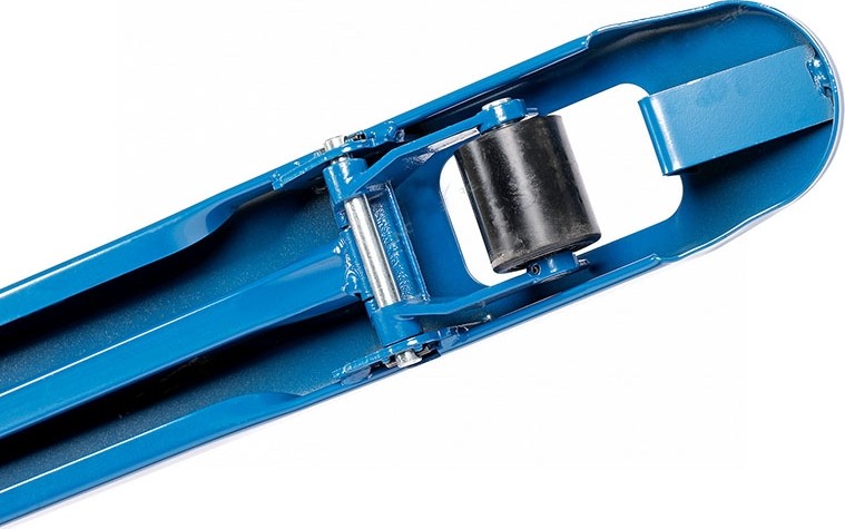 Тележка гидравлическая NORDBERG N3905-20 складская 2 т, с ПУ колесами - изображение 3