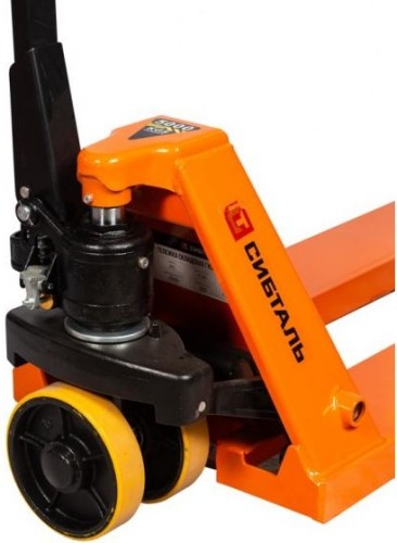 Тележка гидравлическая СИБТАЛЬ ACR 5000 кг 070 2070 5000 - изображение 2