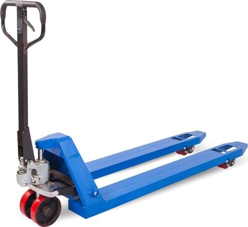 Тележка гидравлическая TOR RHP 2500 длинные вилы,  2,5 т, вилы 1500 мм (118257) 118257 - изображение 2