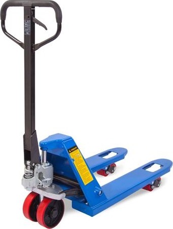 Тележка гидравлическая TOR RHP 2500 укороченная, Г - 2,5 т, вилы 800 мм (118258) 118258 - изображение 2