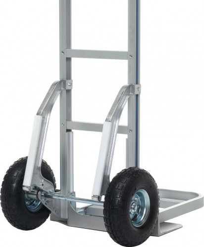 Тележка грузовая с откидной полкой СТЕЛЛА-ТЕХНИК FW-88А алюминий, грузоподъемность 200/250 кг - изображение 5