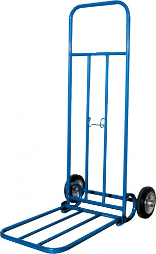 Тележка грузовая СТЕЛЛА-ТЕХНИК КГ-100 с откидной полкой, 2-х колесная (200-К) КГ-100-200-К