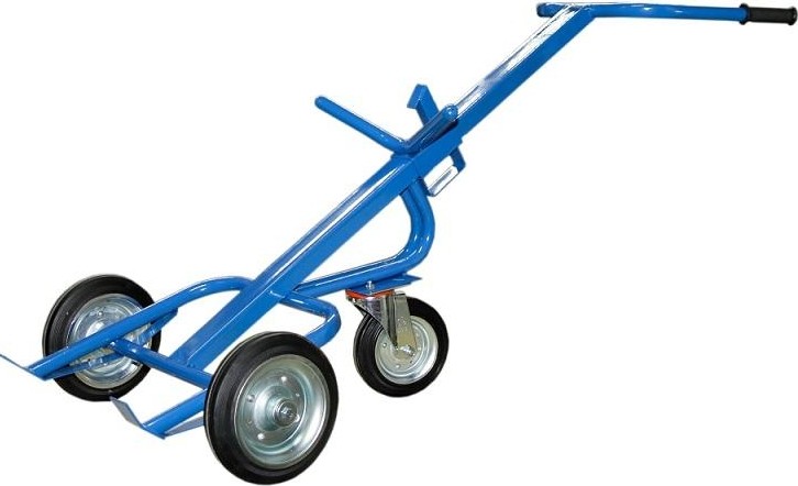 Тележка грузовая СТЕЛЛА-ТЕХНИК КБ-350 для бочек, 3-х колесная (250-К) КБ-350-К