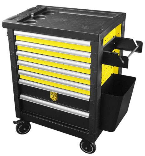 Тележка инструментальная BERGER BG1508 7 ящиков
