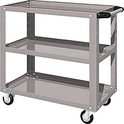 Тележка инструментальная FERRUM "CLASSIC" 02.230L-9007 3 полки (серая) 02.230L-9007