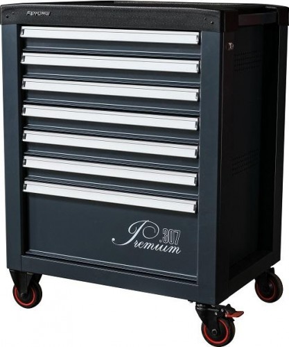 Тележка инструментальная FERRUM "PREMIUM" с 7 ящиками 772х522х960 мм (серая) 12.307