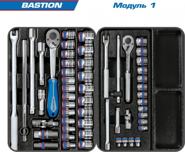 Тележка инструментальная KING TONY с набором инструментов 204 предмета 934-100MR 934-100MR - изображение 2