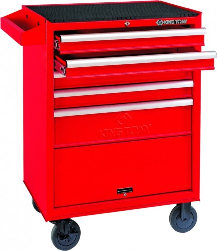 Тележка инструментальная KING TONY 87432-5B 5 выдвижных полок