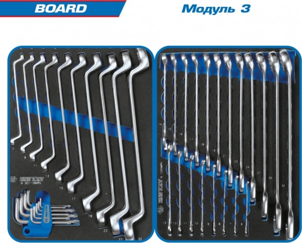 Тележка инструментальная KING TONY "BOARD" с набором инструментов 325 предметов 934-325AMG 934-325AMG - изображение 4