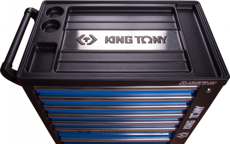 Тележка инструментальная KING TONY 87G35-7B-KB 7 полок - изображение 3