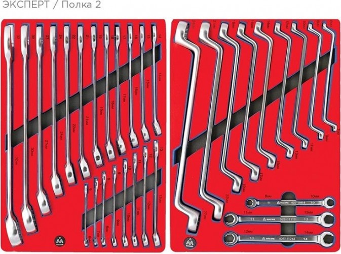 Тележка инструментальная МАСТАК 52-07323G  "эксперт" 323 предмета, серая - изображение 3