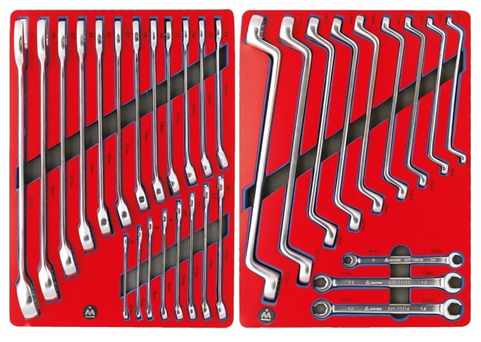 Тележка инструментальная МАСТАК 52-05161R01 "старт" 161 предмет, красная - изображение 3