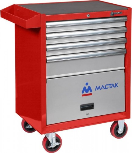 Тележка инструментальная МАСТАК "МАСТЕР" 205 предметов, красная 52-04205R 52-04205R