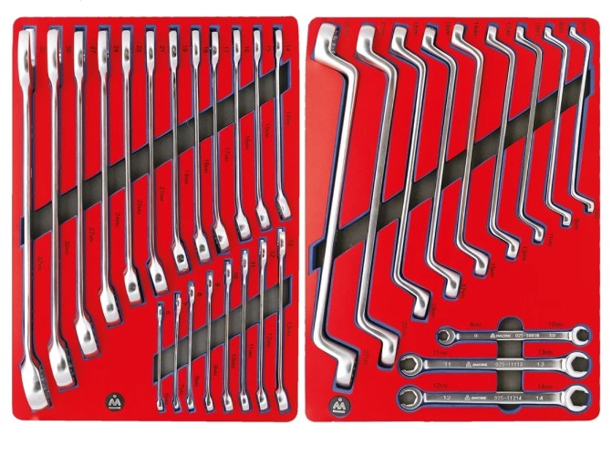 Тележка инструментальная МАСТАК 52-05161G01 "старт" 161 предмет, серая - изображение 3