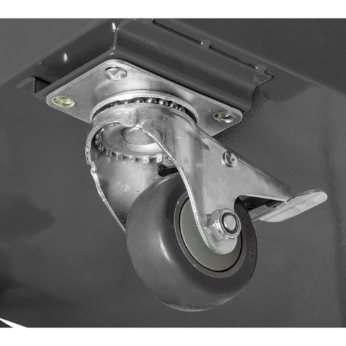 Тележка инструментальная NORDBERG T1 3 полки, серая T1(G) - изображение 3