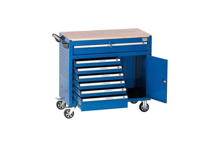Тележка инструментальная NORDBERG T8 7 выдвижных ящиков - изображение 2
