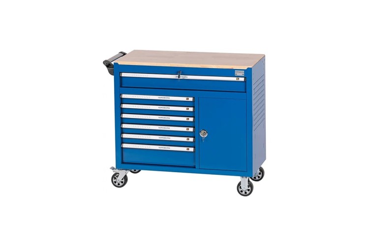 Тележка инструментальная NORDBERG T8 7 выдвижных ящиков