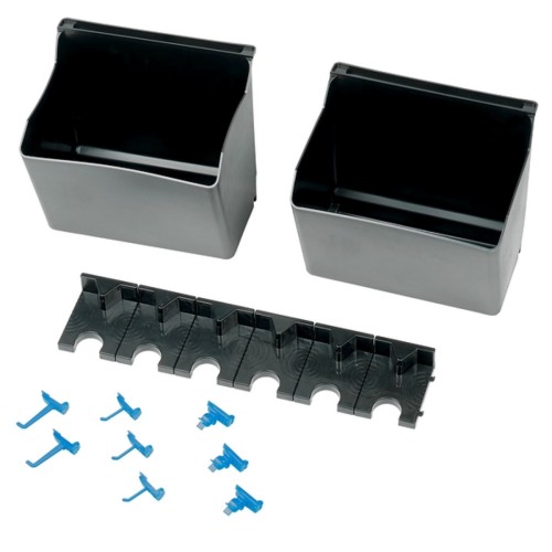 Тележка инструментальная NORDBERG T3B 3 пластиковые полки, синяя - изображение 5