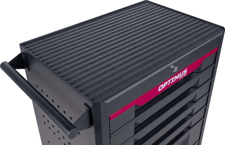 Тележка инструментальная с набором инструментов OPTIMUS OPT-717E 7 полок, 298 предметов в0000139221 - изображение 4