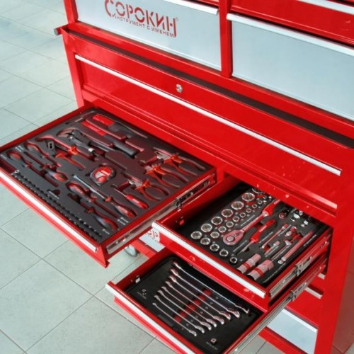 Тележка инструментальная СОРОКИН 24.71 Great, 11 отделений - изображение 4