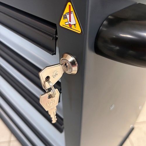 Тележка инструментальная СОРОКИН 9.5 передвижная 5 отделений - изображение 5