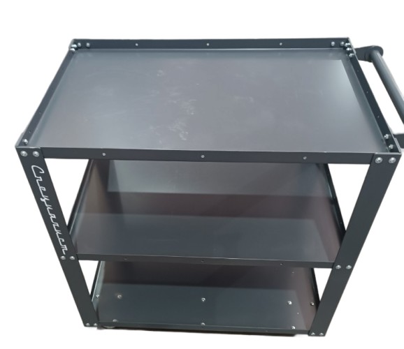 Тележка инструментальная Специалист 3-х ярусная 835х500х865 мм с колесами 00-00001649 - изображение 4