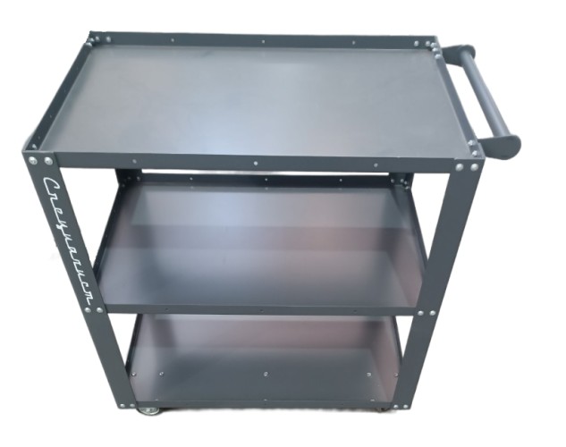 Тележка инструментальная Специалист 3-х ярусная 835х500х865 мм с колесами 00-00001649