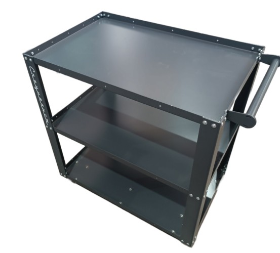 Тележка инструментальная Специалист 3-х ярусная 835х500х865 мм с колесами 00-00001649 - изображение 3