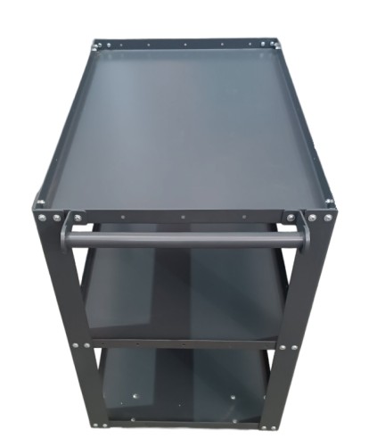 Тележка инструментальная Специалист 3-х ярусная 835х500х865 мм с колесами 00-00001649 - изображение 5