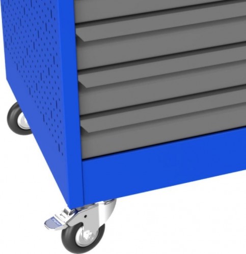 Тележка инструментальная ВЕРСТАКОФФ PROFFI 795.7 RAL5005 7 выдвижных ящиков RAL7024 103107 M - изображение 3