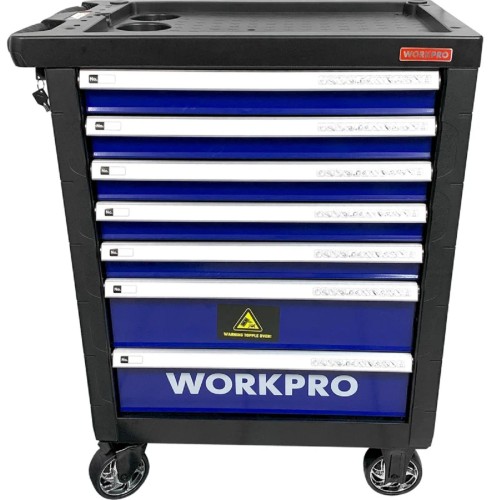 Тележка инструментальная WORKPRO WP285002 7 ящиков - изображение 3